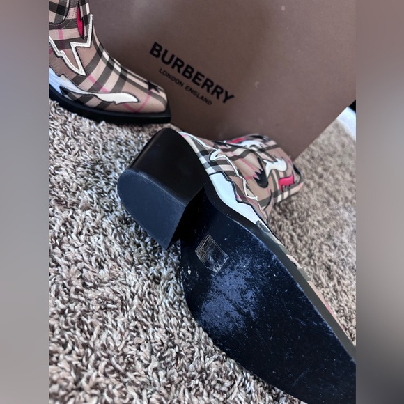 Burberry Cow Girl Boots - Picture 2 of 2